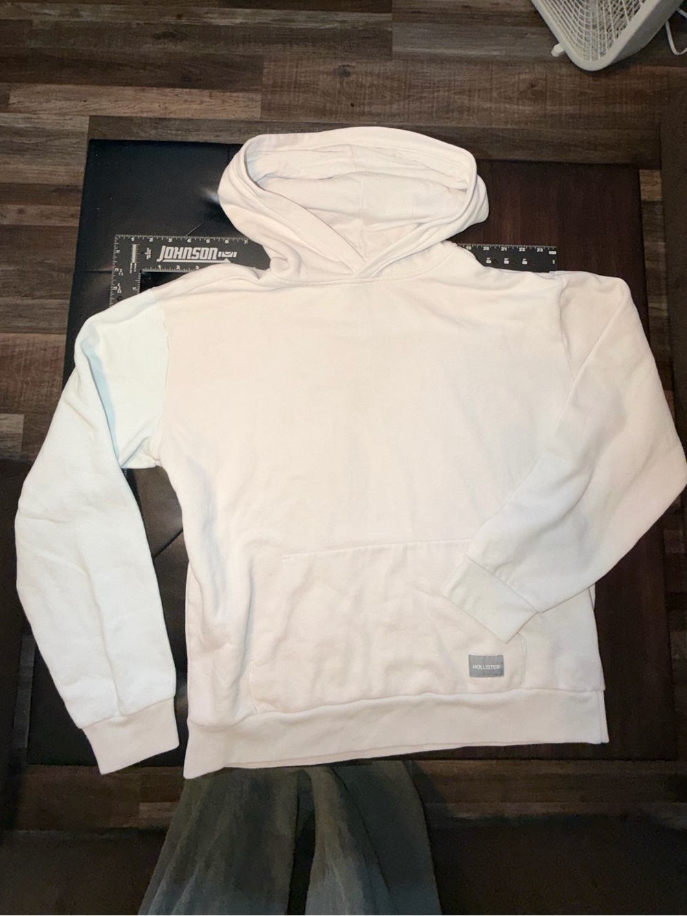Hollister Soft! Pullover Hoodie with Kangaroo Pocket Light Pink and Light Mint